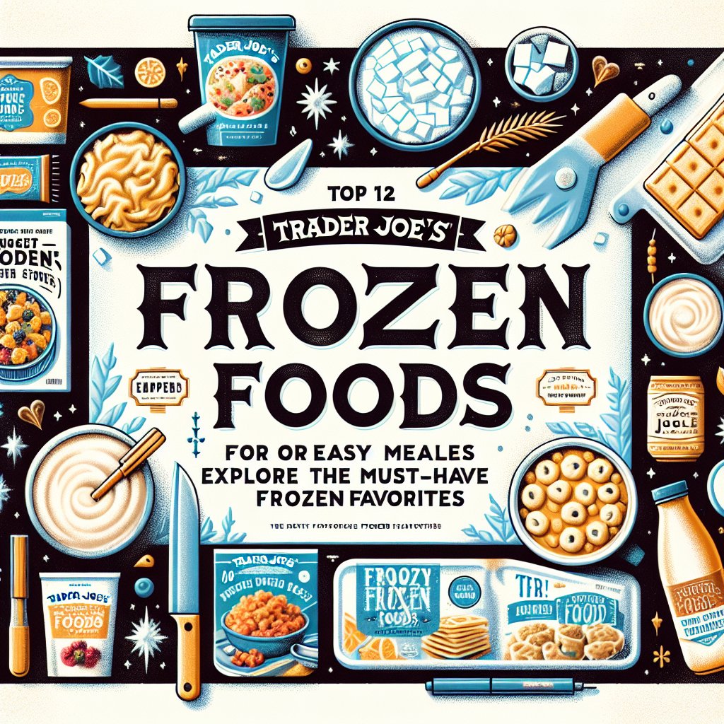 Top 12 Trader Joe’s Frozen Foods for Easy Meals