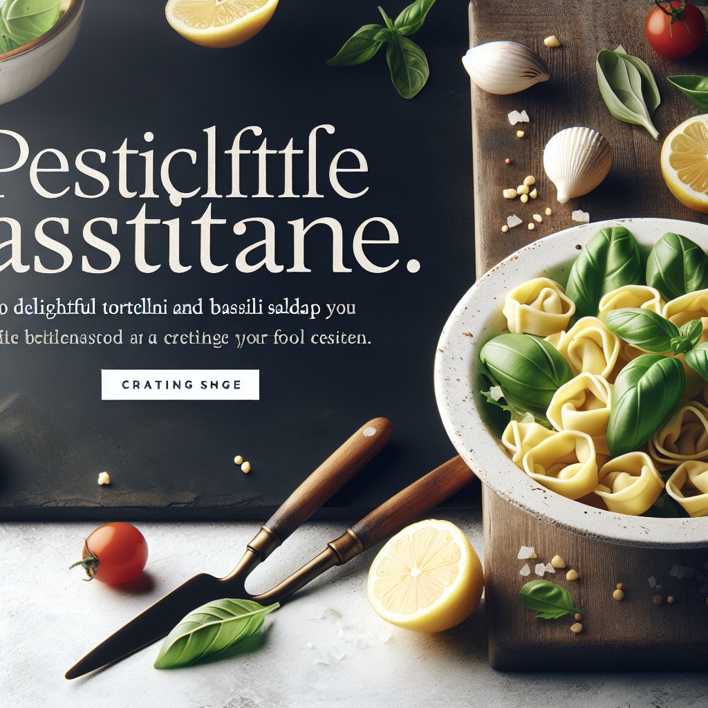 Delightful Tortellini and Basil Salad Recipe