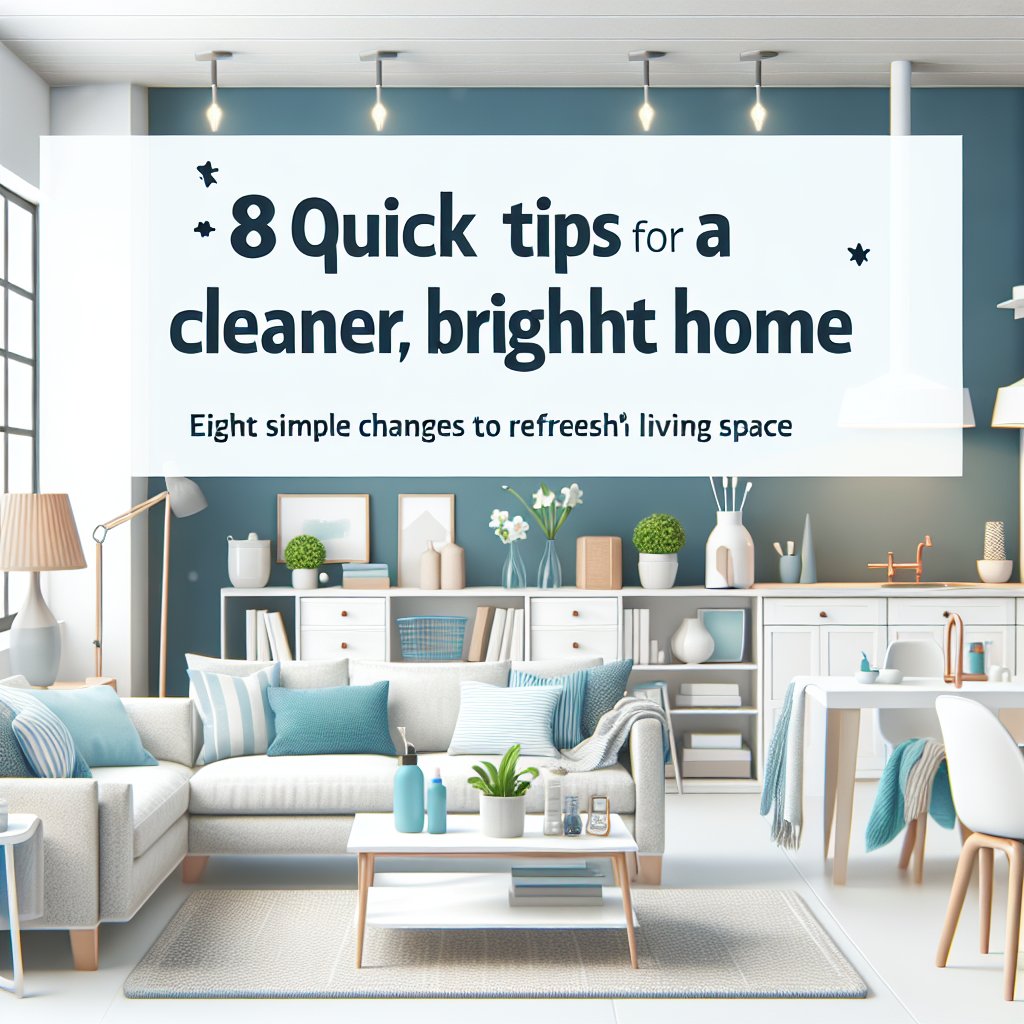 Quick Tips for a Cleaner, Brighter Home