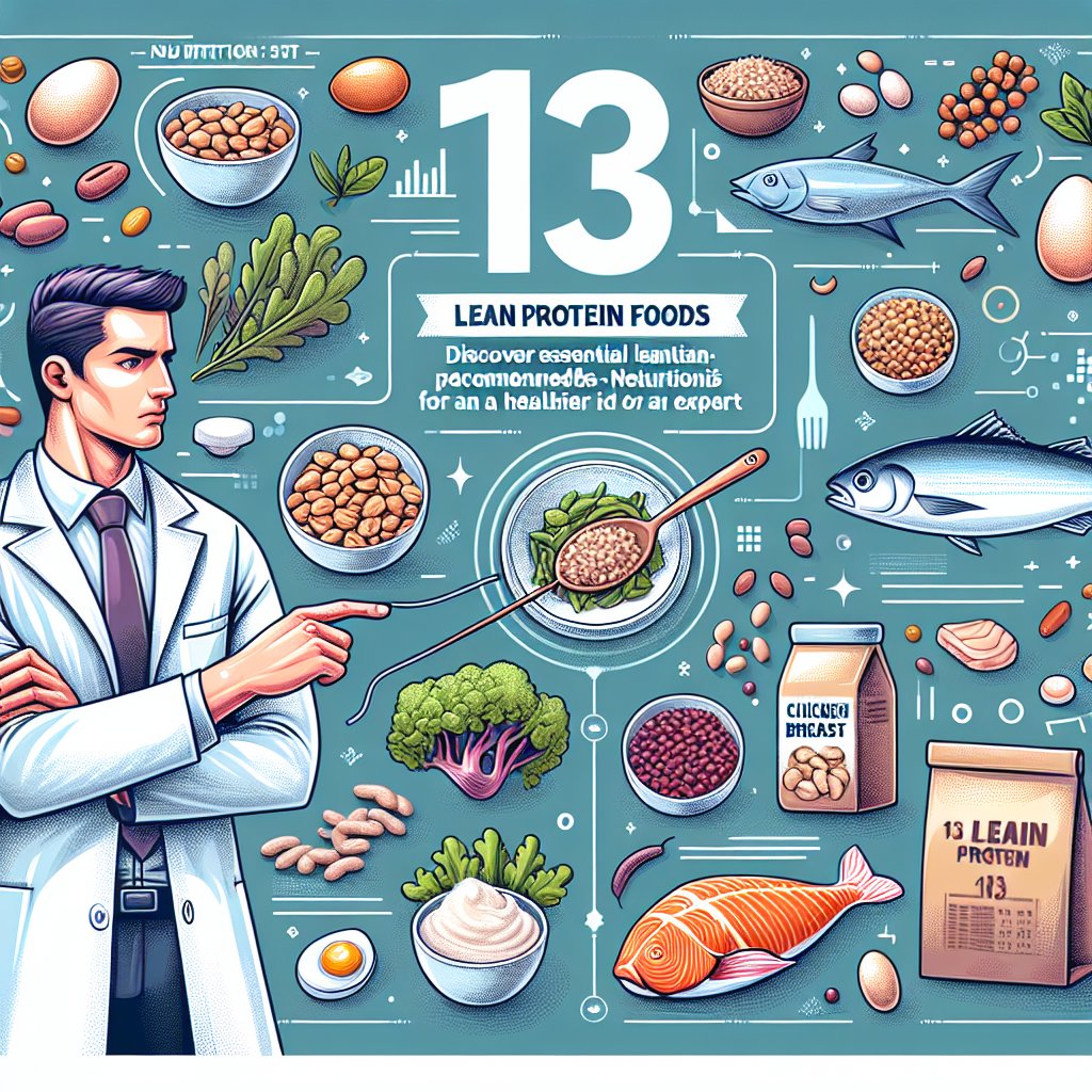 Top 13 Lean Protein Foods Recommended by Nutritionist