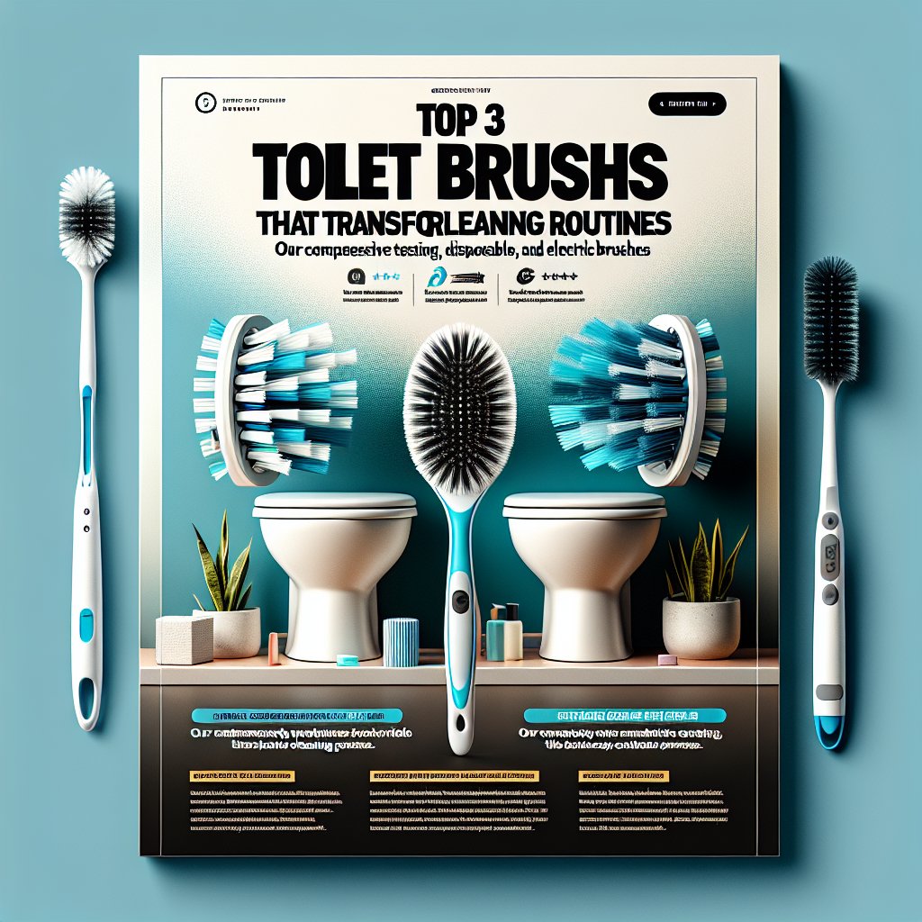 Top 3 Toilet Brushes That Transform Cleaning Routines
