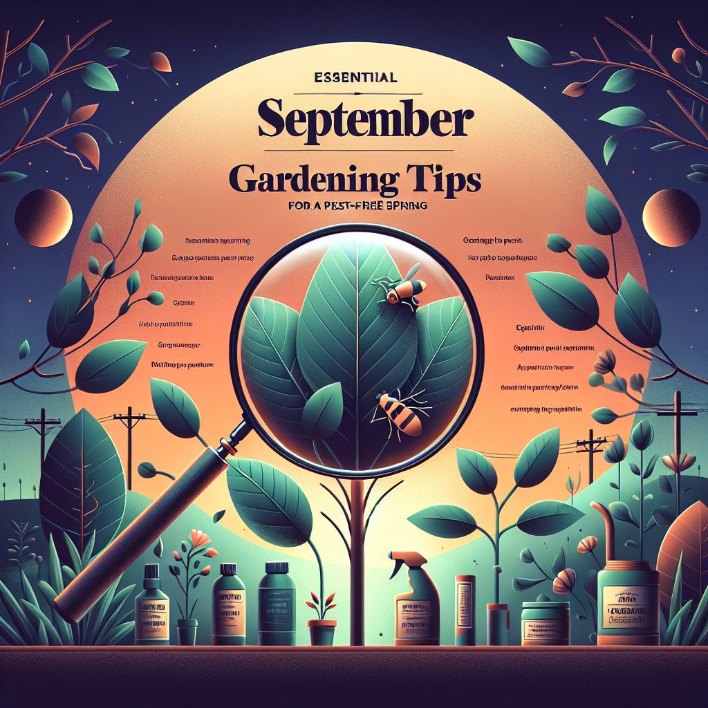 Essential September Gardening Tips for a Pest-Free Spring