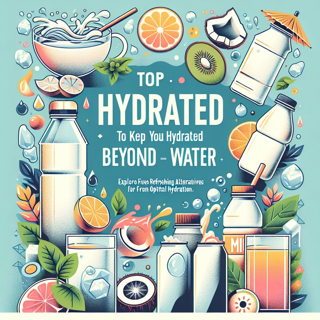 Top Drinks to Keep You Hydrated Beyond Water