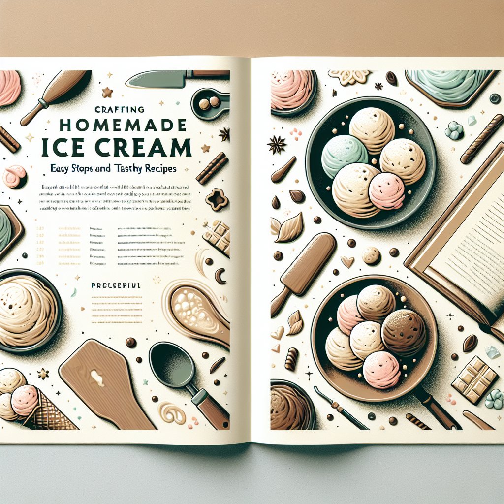 Crafting Homemade Ice Cream: Easy Steps and Tasty Recipes