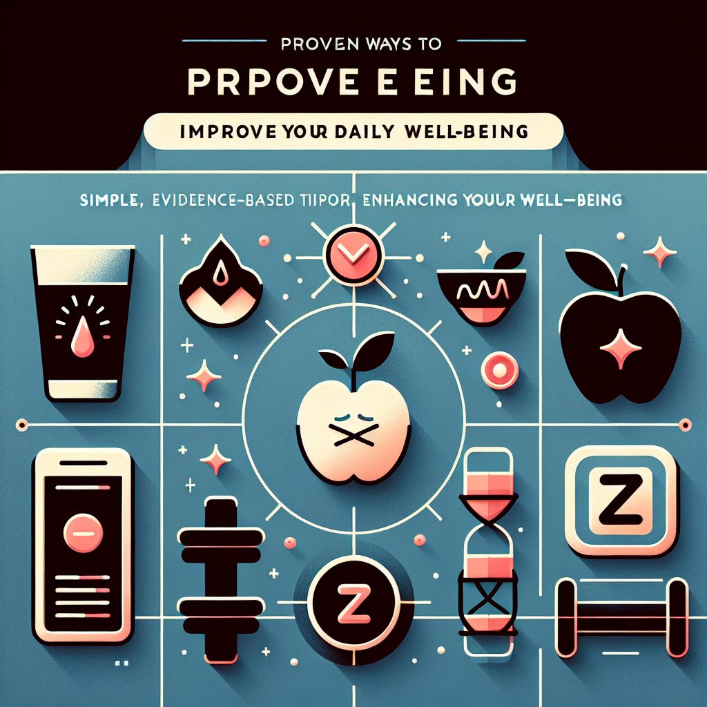 Proven Ways to Improve Your Daily Well-Being