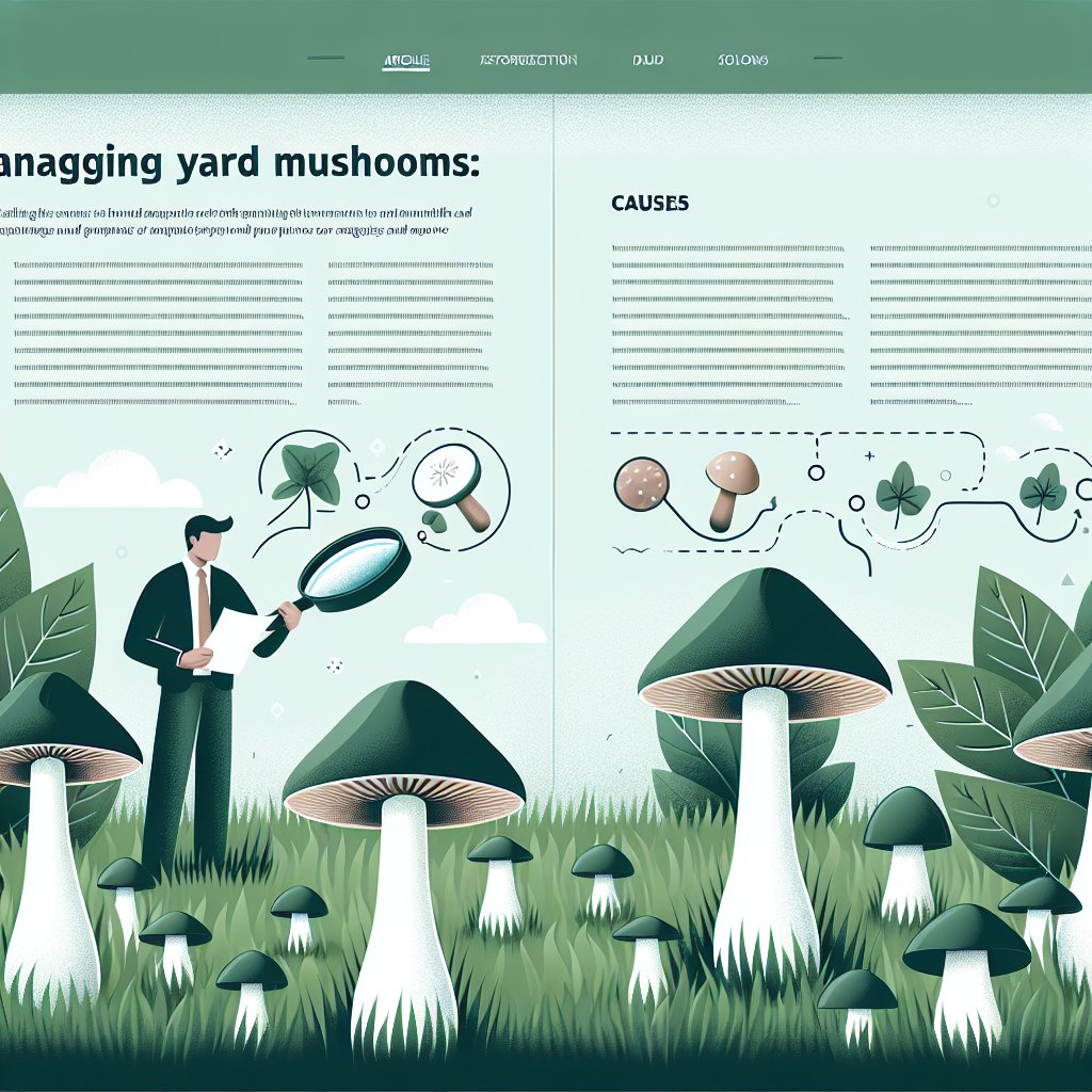 Managing Yard Mushrooms: Causes and Solutions