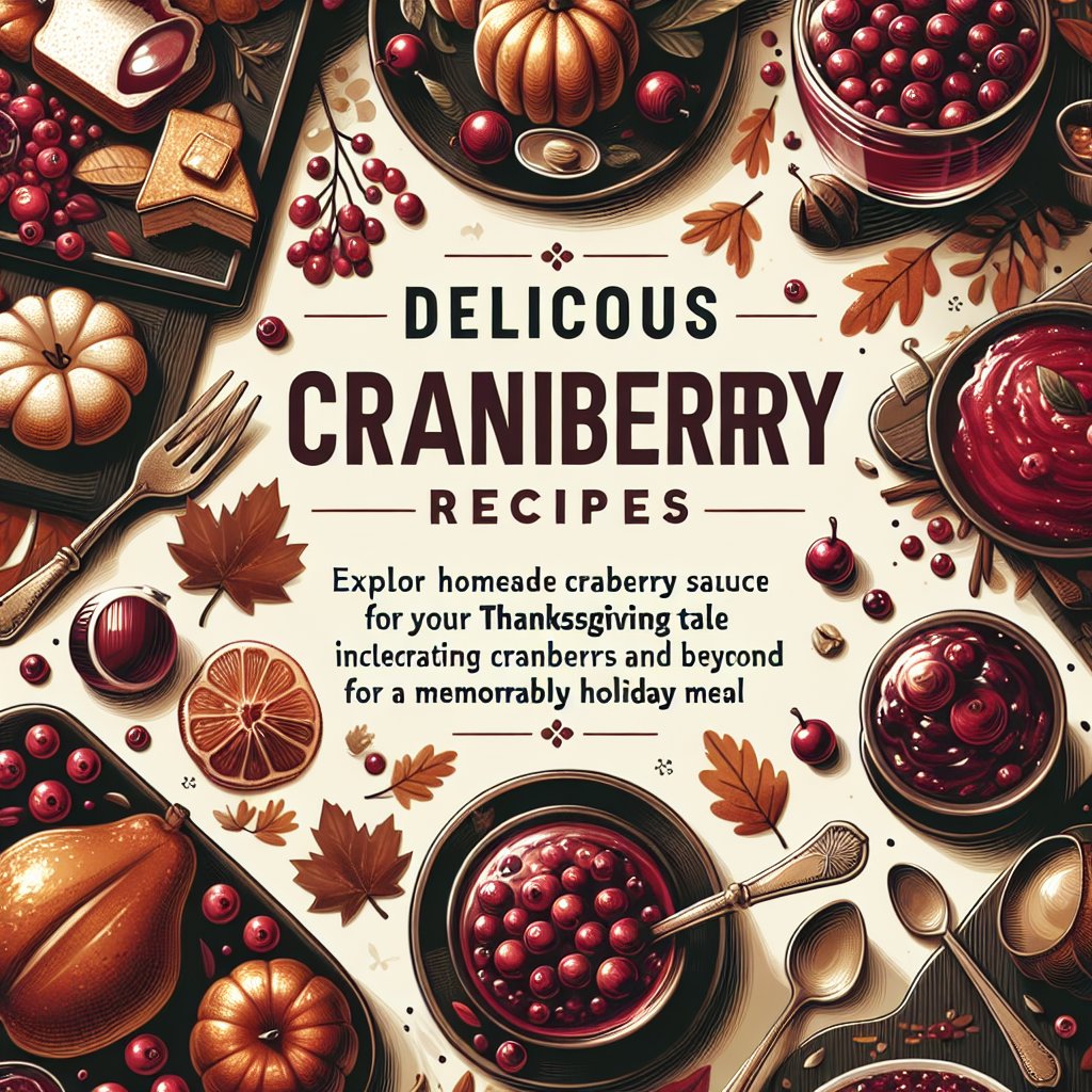 Delicious Cranberry Recipes for Your Thanksgiving Table