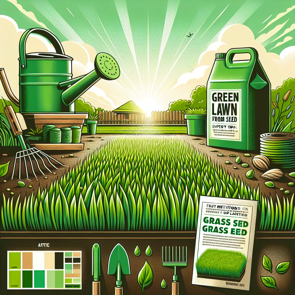 Fast Methods for Growing a Green Lawn from Seed