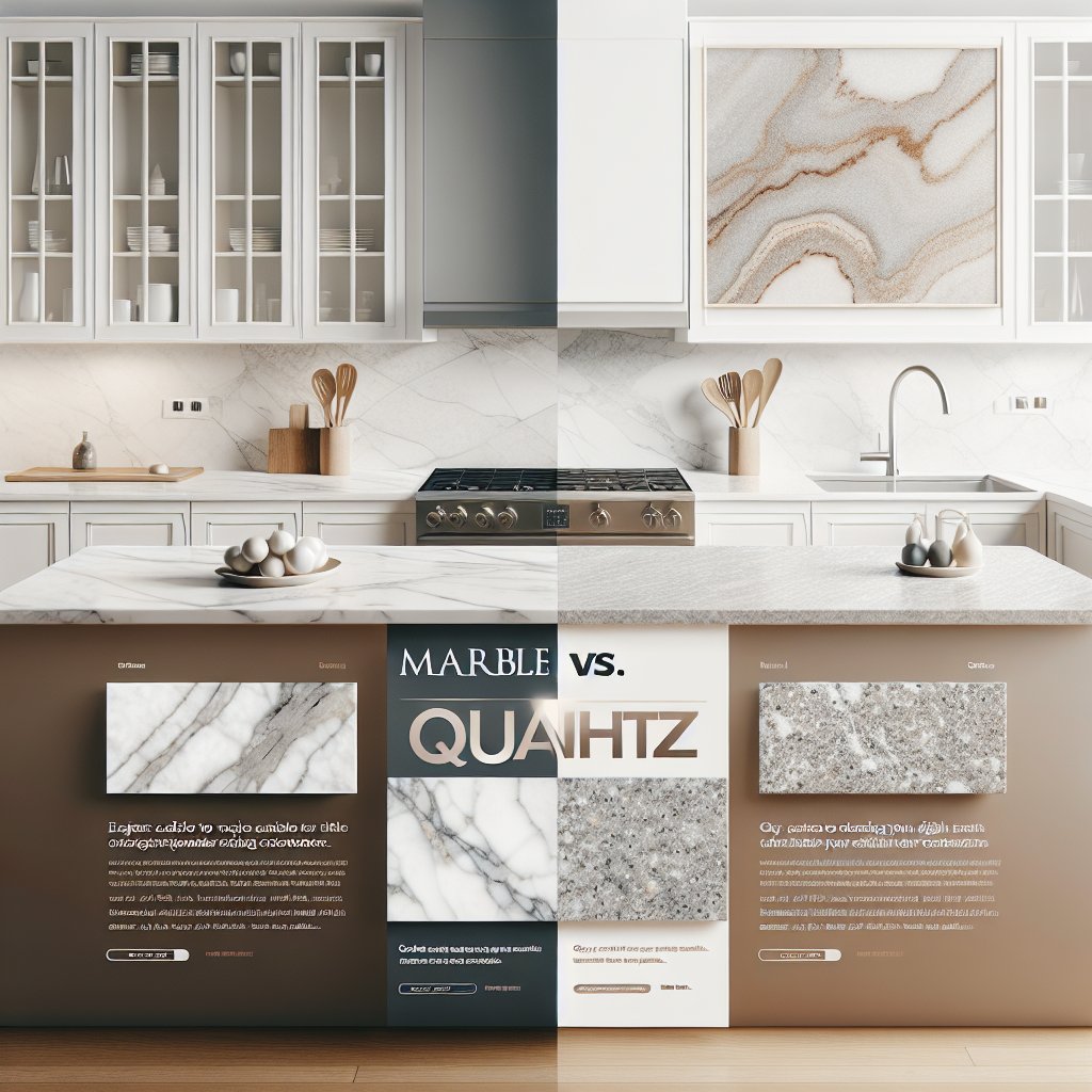 Marble vs. Quartz: Expert Advice on Choosing the Right Countertop