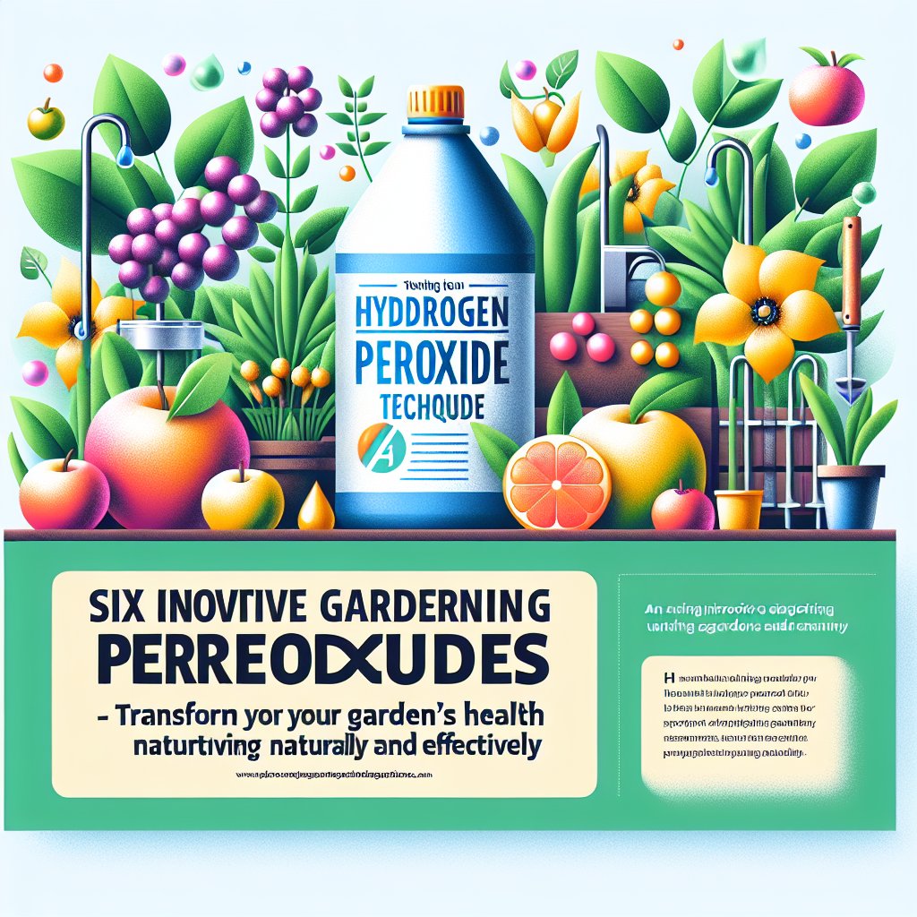 Six Innovative Gardening Techniques Using Hydrogen Peroxide