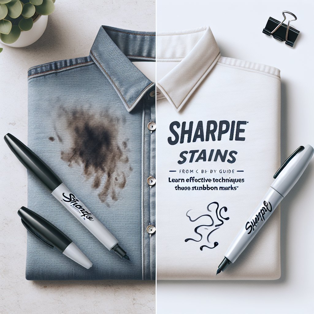 Removing Sharpie Stains from Clothes: A Step-by-Step Guide