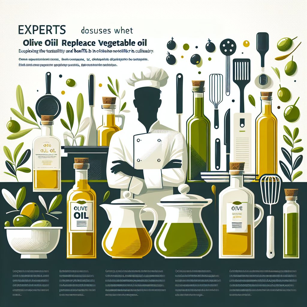 Experts Discuss Whether Olive Oil Can Replace Vegetable Oil