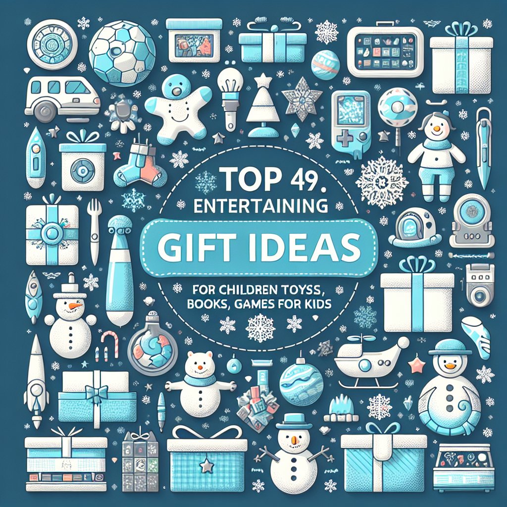 Top 49 Entertaining Gift Ideas for Children this Winter