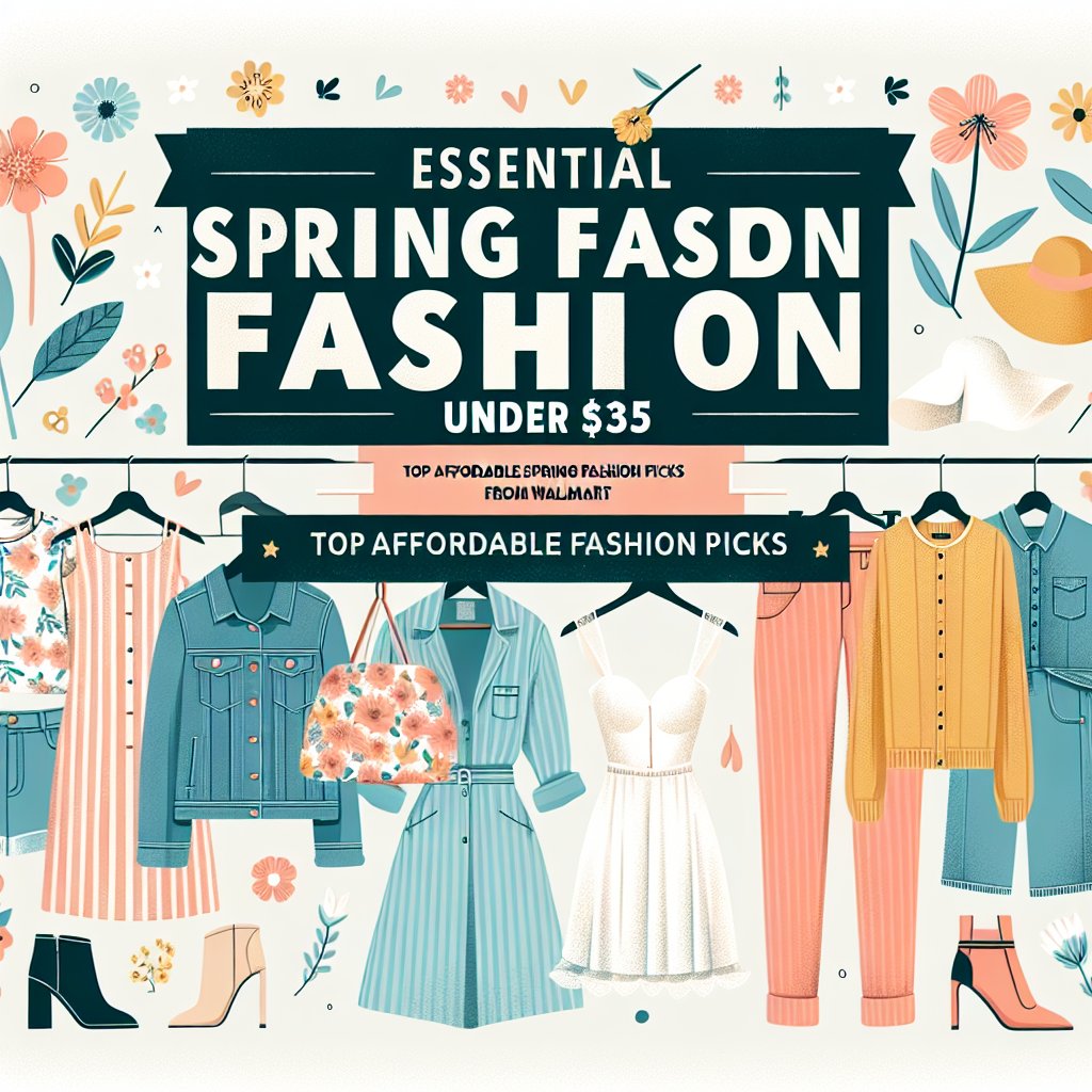 Essential Spring Fashion Under $35: Editor’s Picks