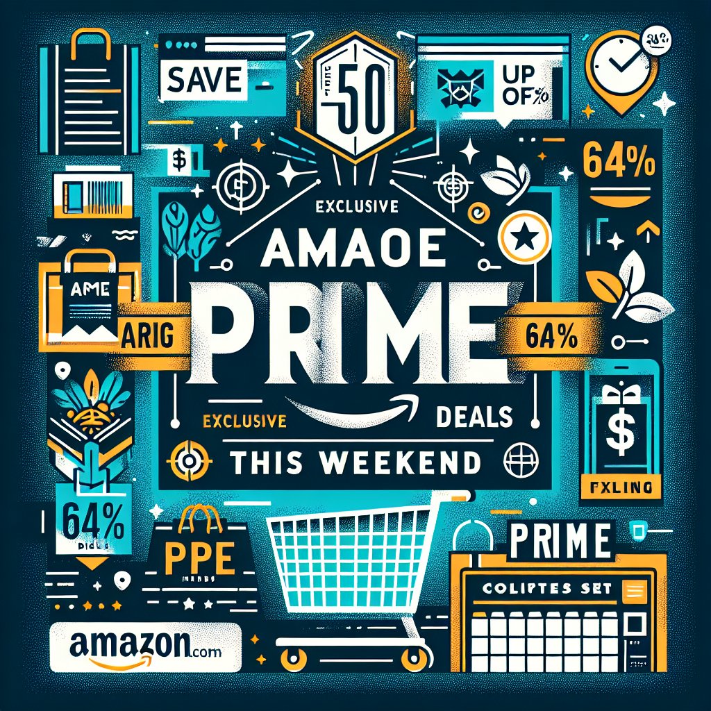 Top 50 Exclusive Amazon Prime Deals This Weekend