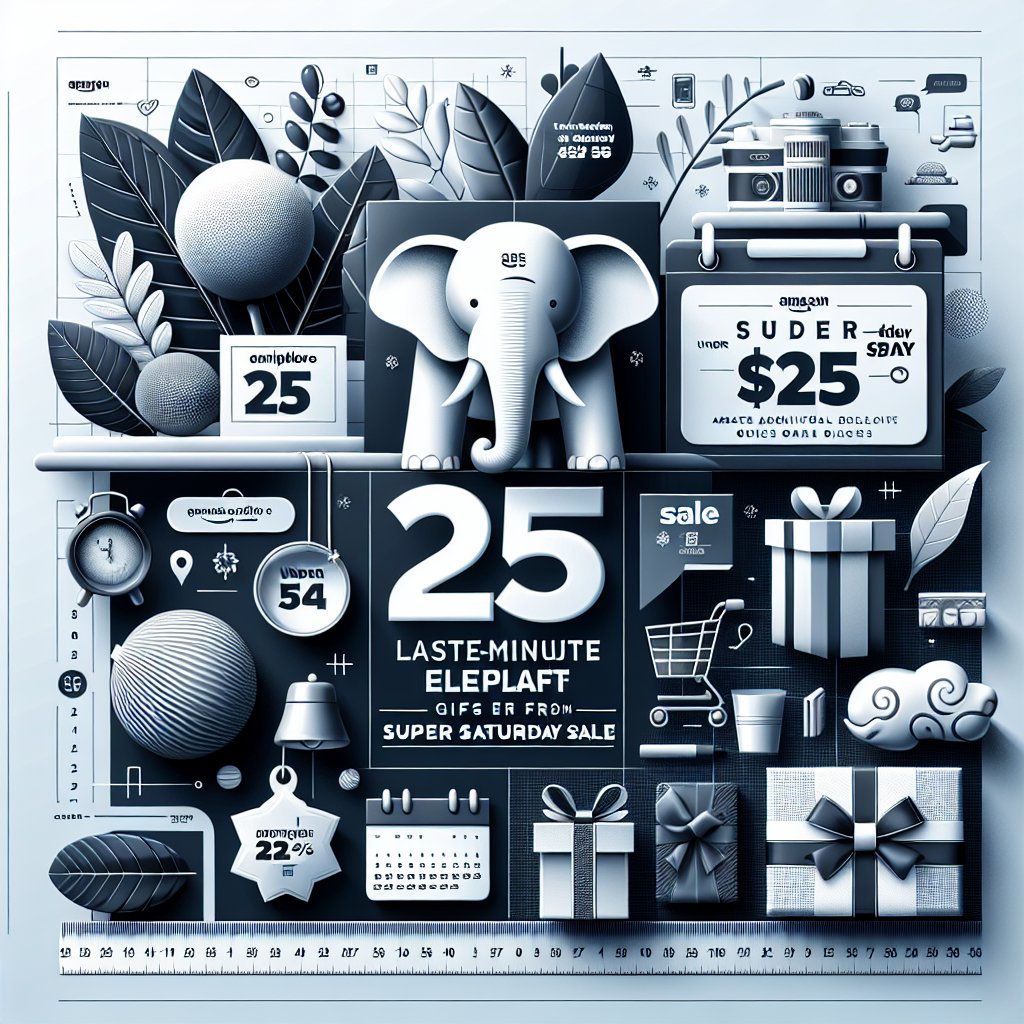 Discover the Top 25 Last-Minute White Elephant Gifts Under $25 from Amazon’s Super Saturday Sale