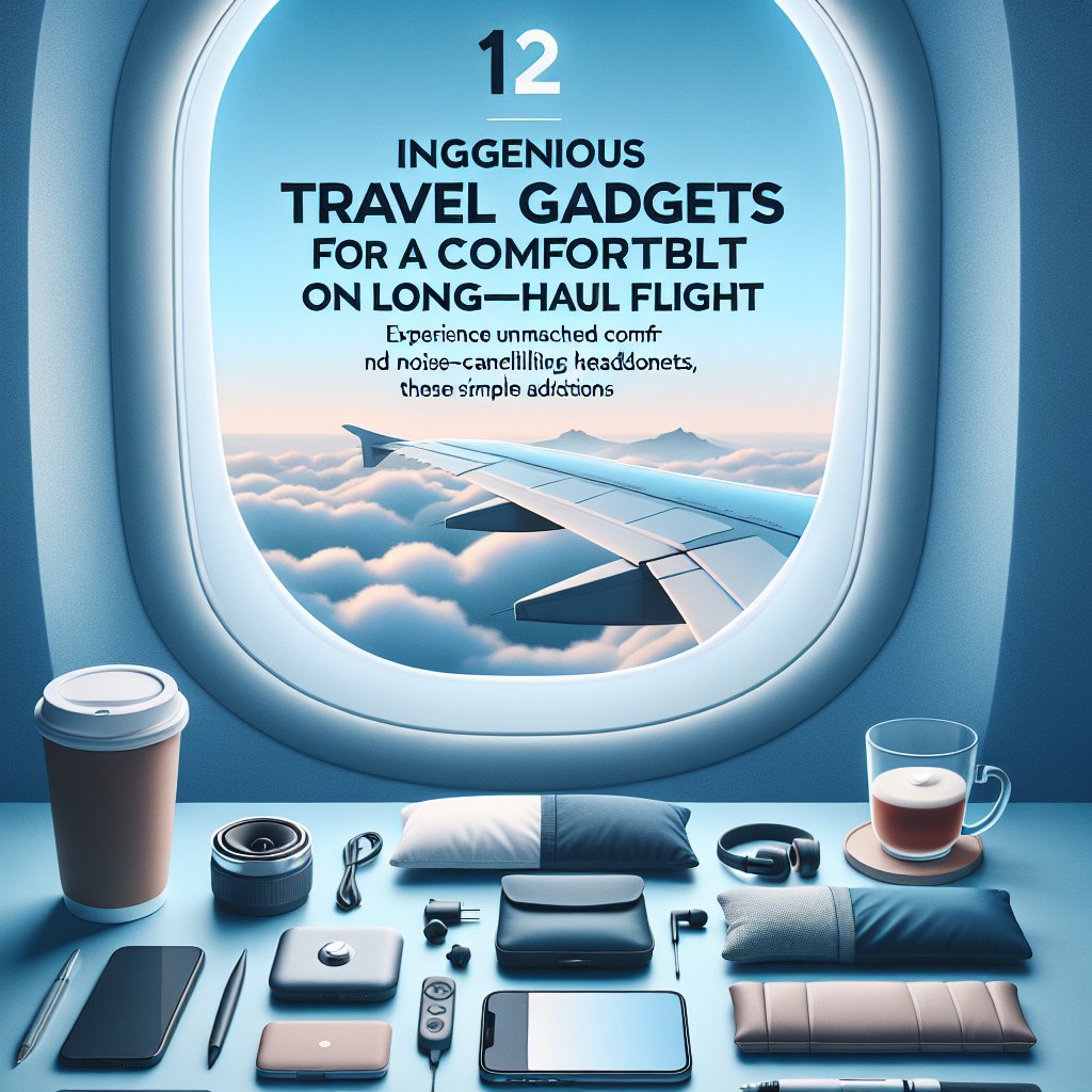 12 Ingenious Travel Gadgets for a Comfortable Long-Haul Flight
