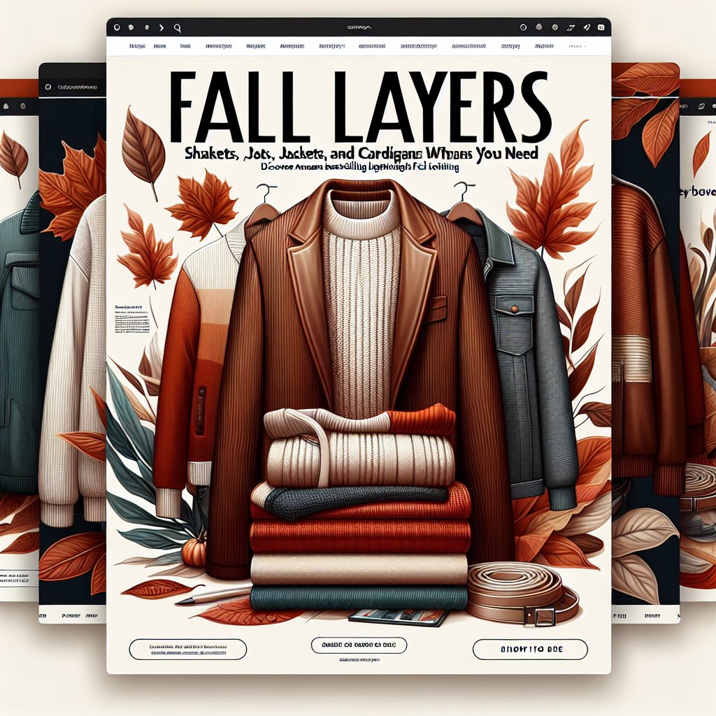 Top Fall Layers: Shackets, Jackets, and Cardigans You Need