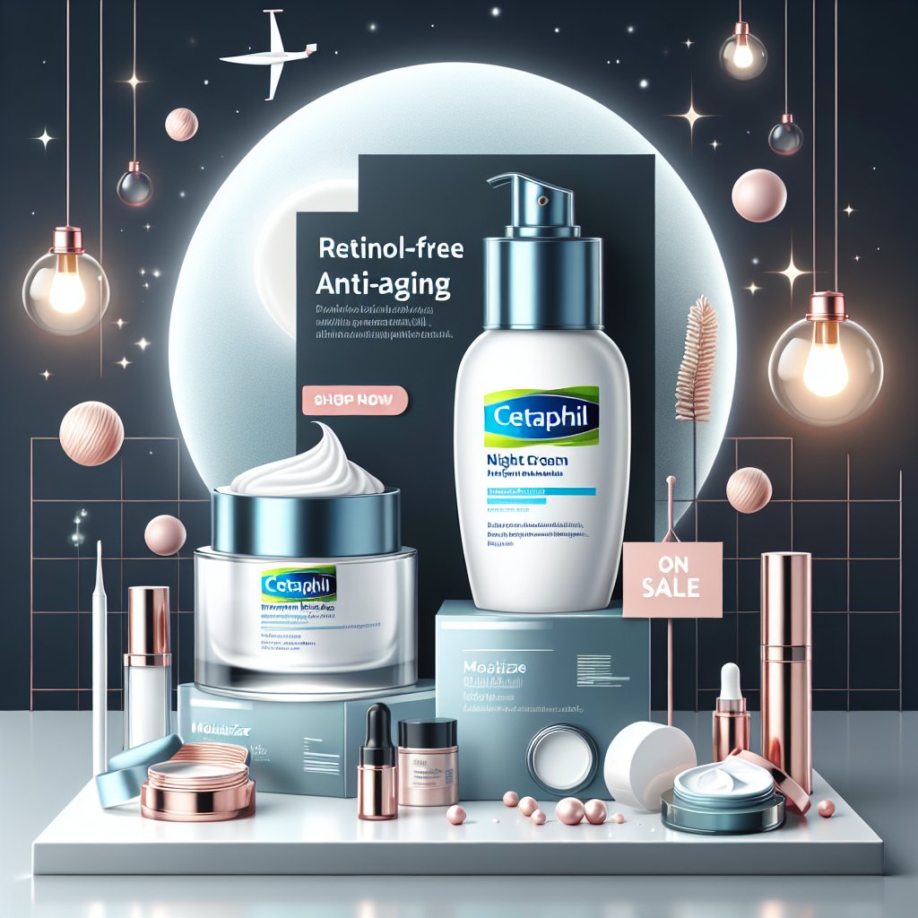 Discover Cetaphil’s Moisturizer: A Retinol-Free Anti-Aging Solution on Sale Now