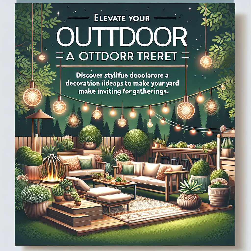 Elevate Your Outdoor Space: 31 Decoration Ideas for a Relaxing Retreat