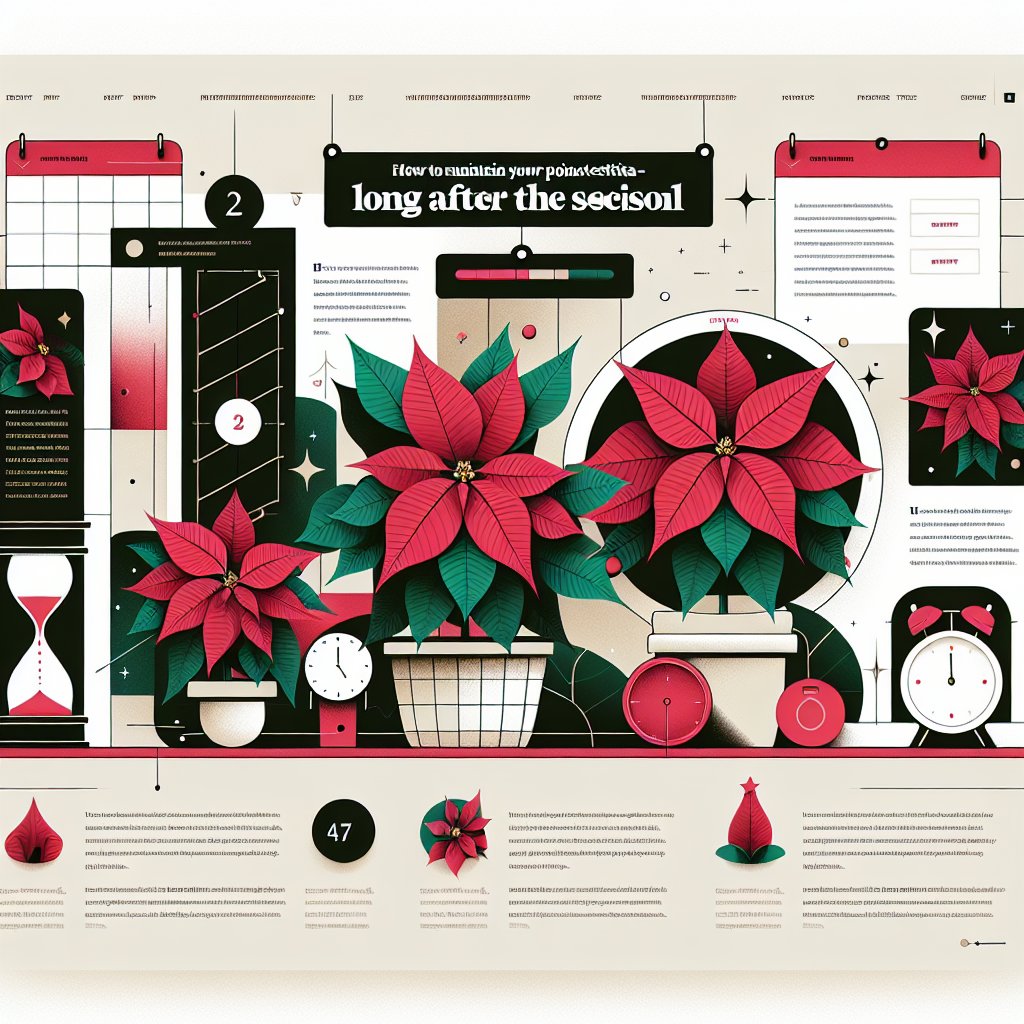 How to Maintain Your Poinsettias Long After the Festive Season