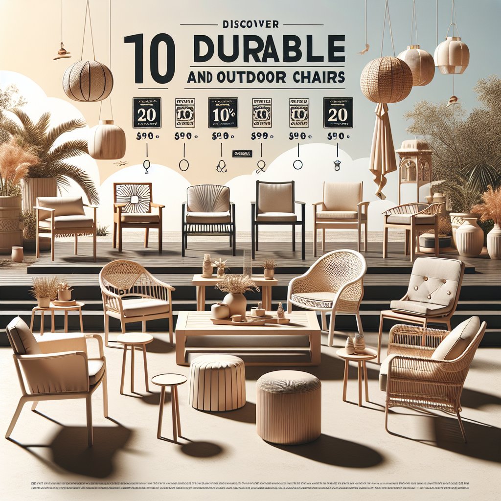 Discover 10 Durable and Discounted Outdoor Chairs