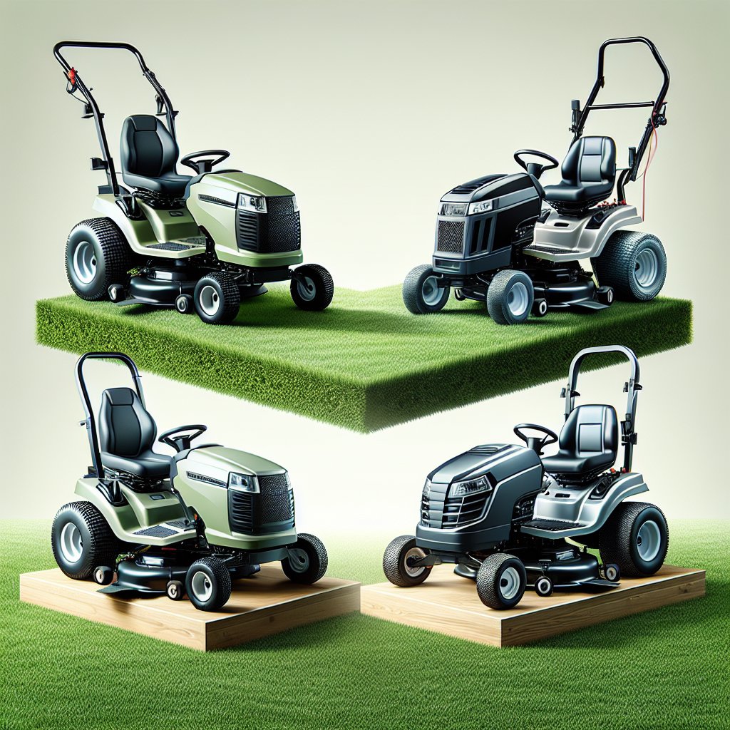 Top 4 Riding Mowers for a Perfect Lawn