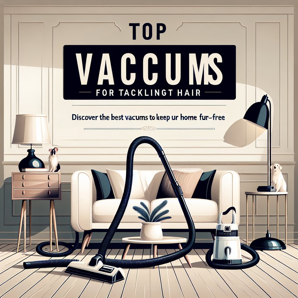 Top Vacuums for Tackling Pet Hair