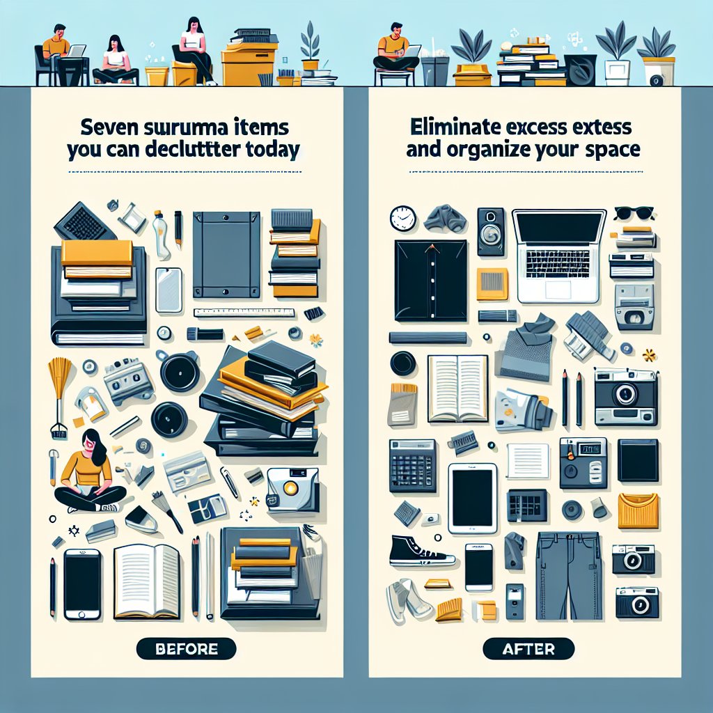 Seven Surplus Items You Can Declutter Today