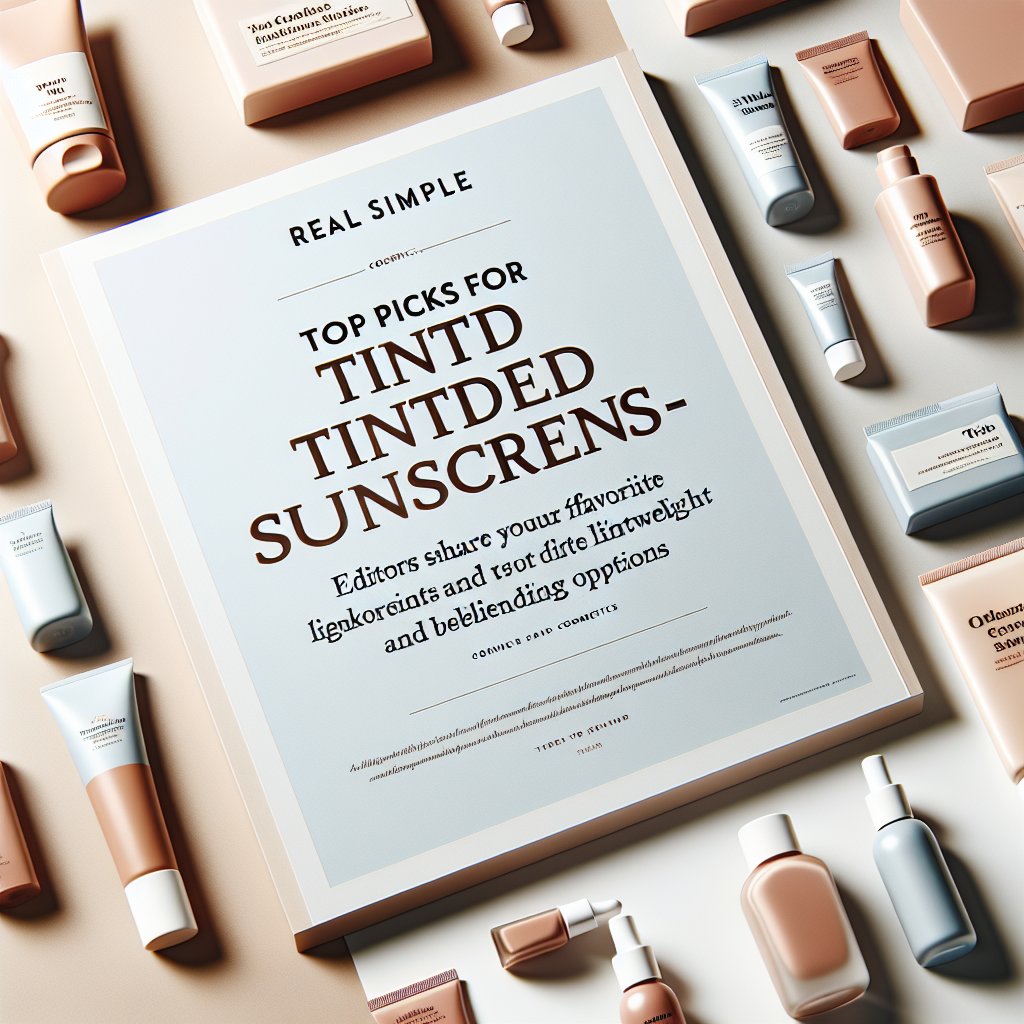 Top Picks for Tinted Sunscreens by Real Simple