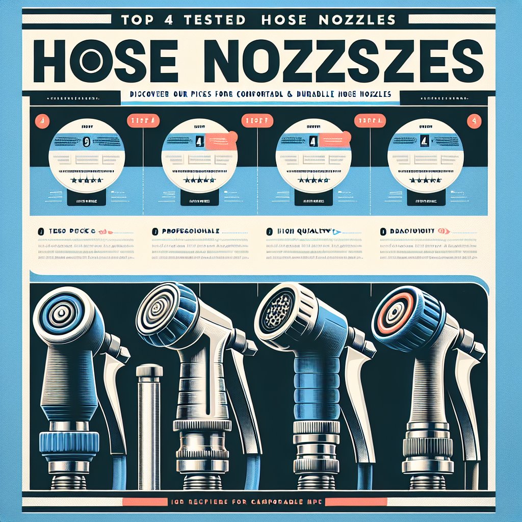 Top 4 Tested Hose Nozzles for Every Need