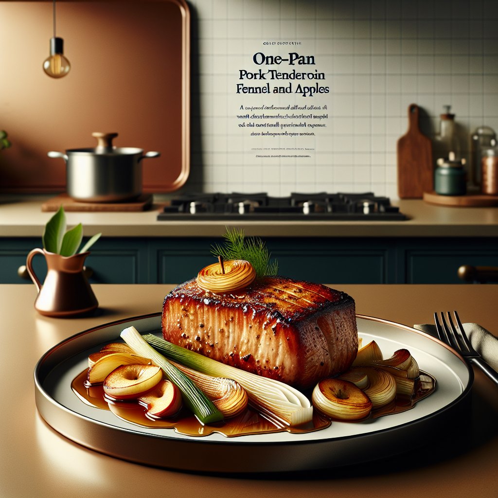 One-Pan Pork Tenderloin With Fennel and Apples