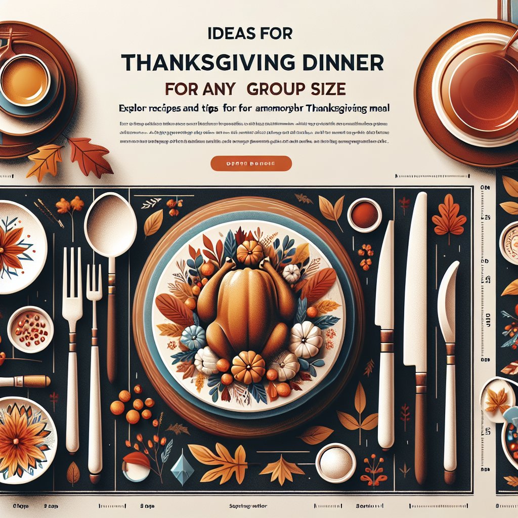 Ideas for Thanksgiving Dinner for Any Group Size