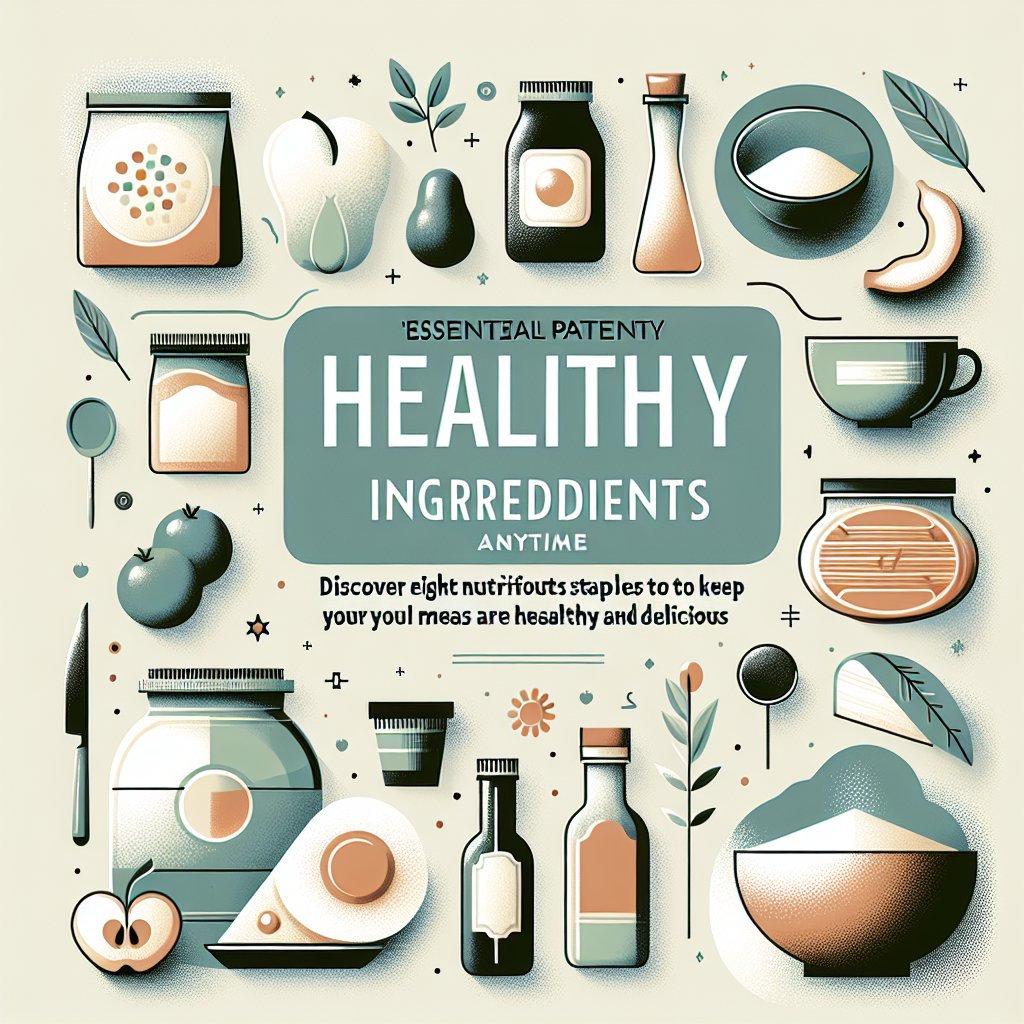 Essential Pantry Ingredients for Healthy Eating Anytime