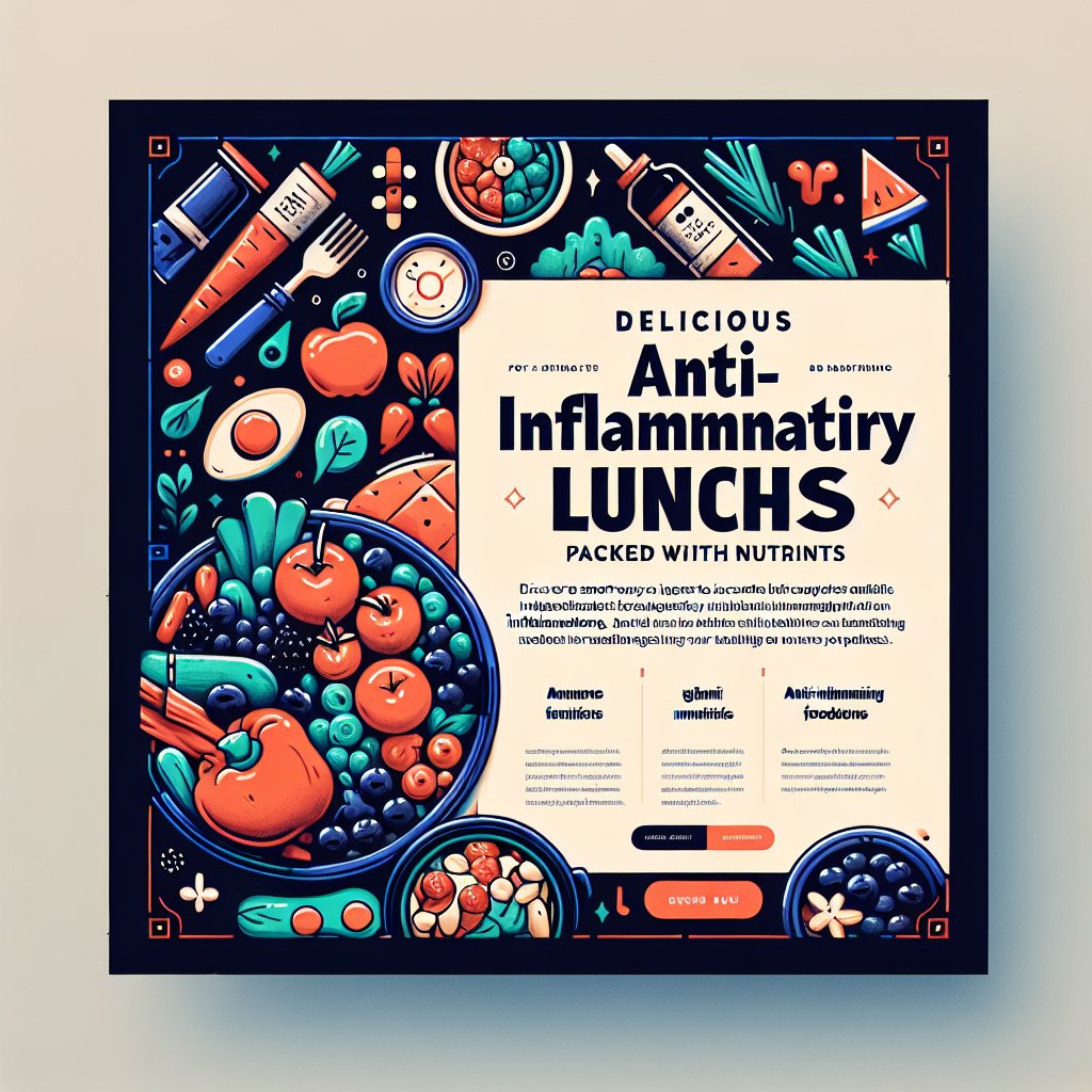 Delicious Anti-Inflammatory Lunches Packed with Nutrients