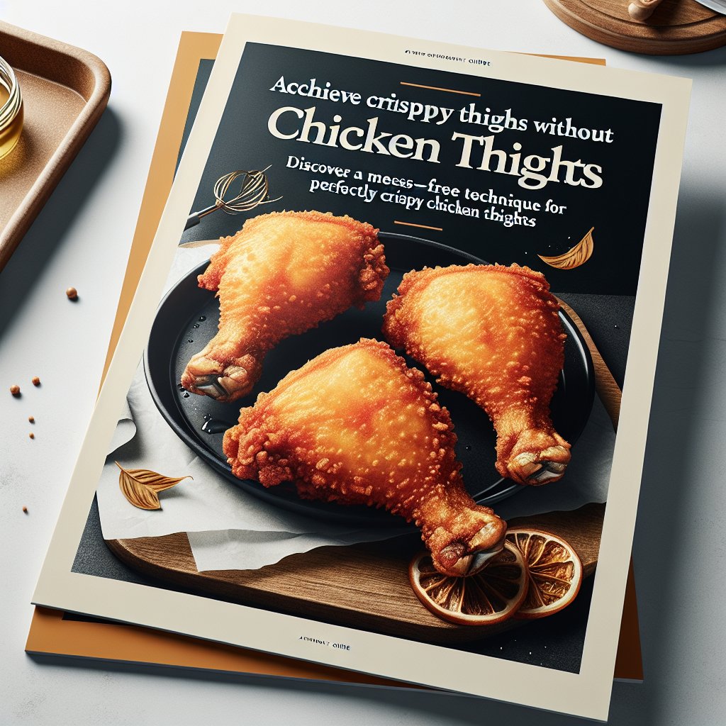 Achieve Crispy Chicken Thighs Without Deep Frying