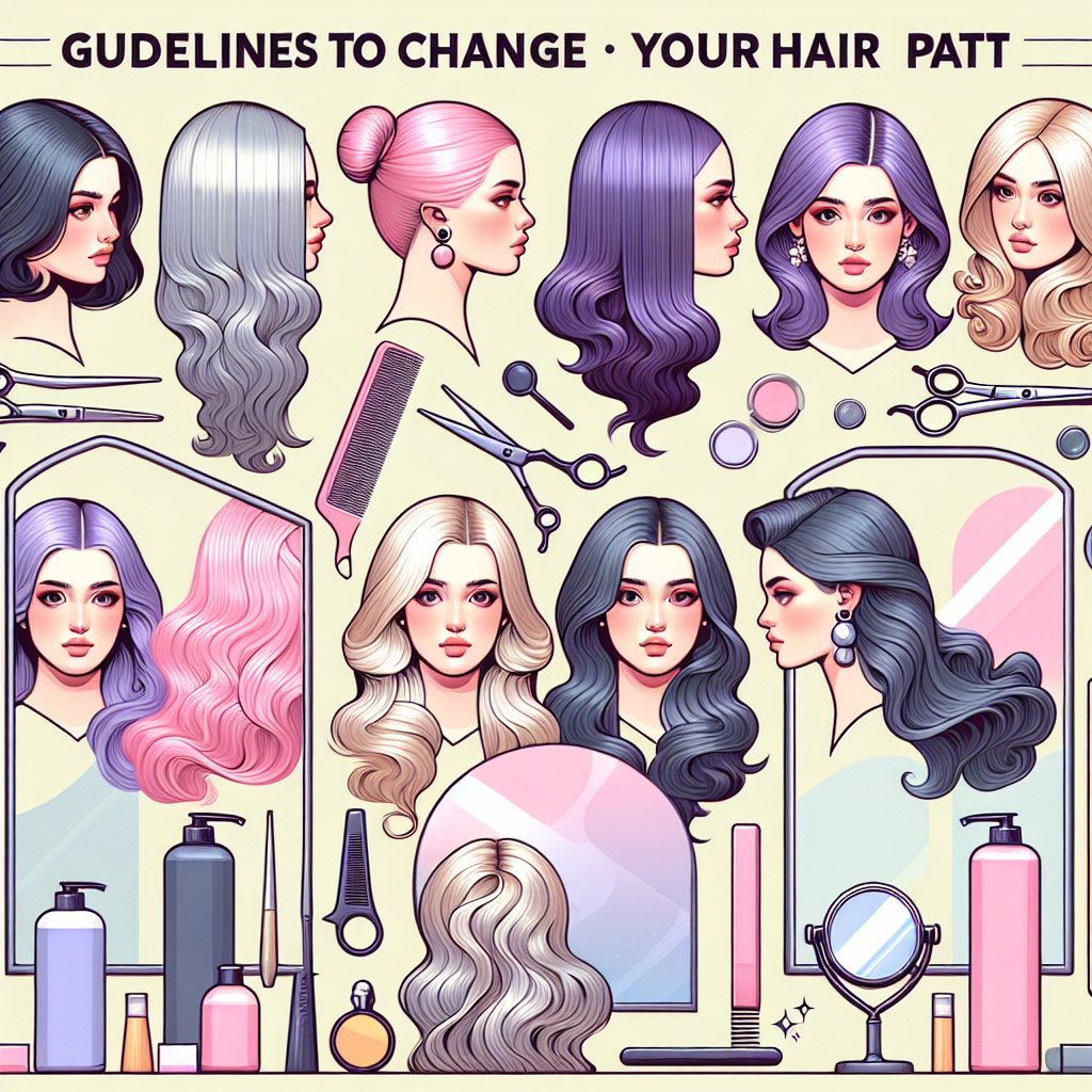 Guidelines to Change Your Hair Part
