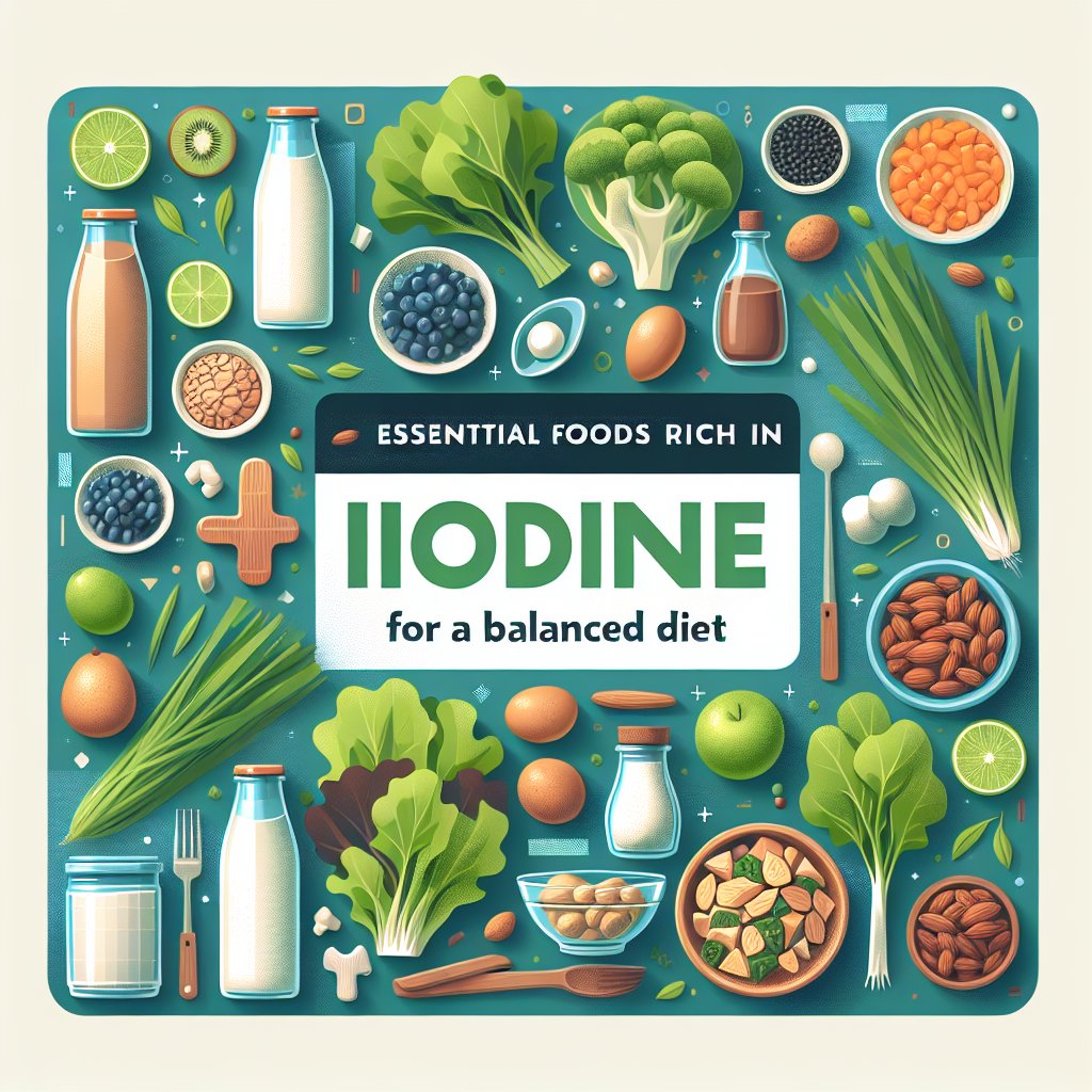 Essential Foods Rich in Iodine for a Balanced Diet
