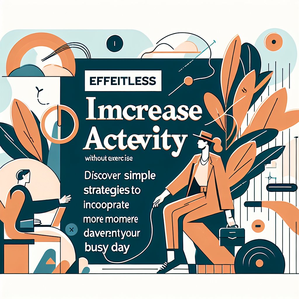 Effortless Ways to Increase Daily Activity Without Exercise