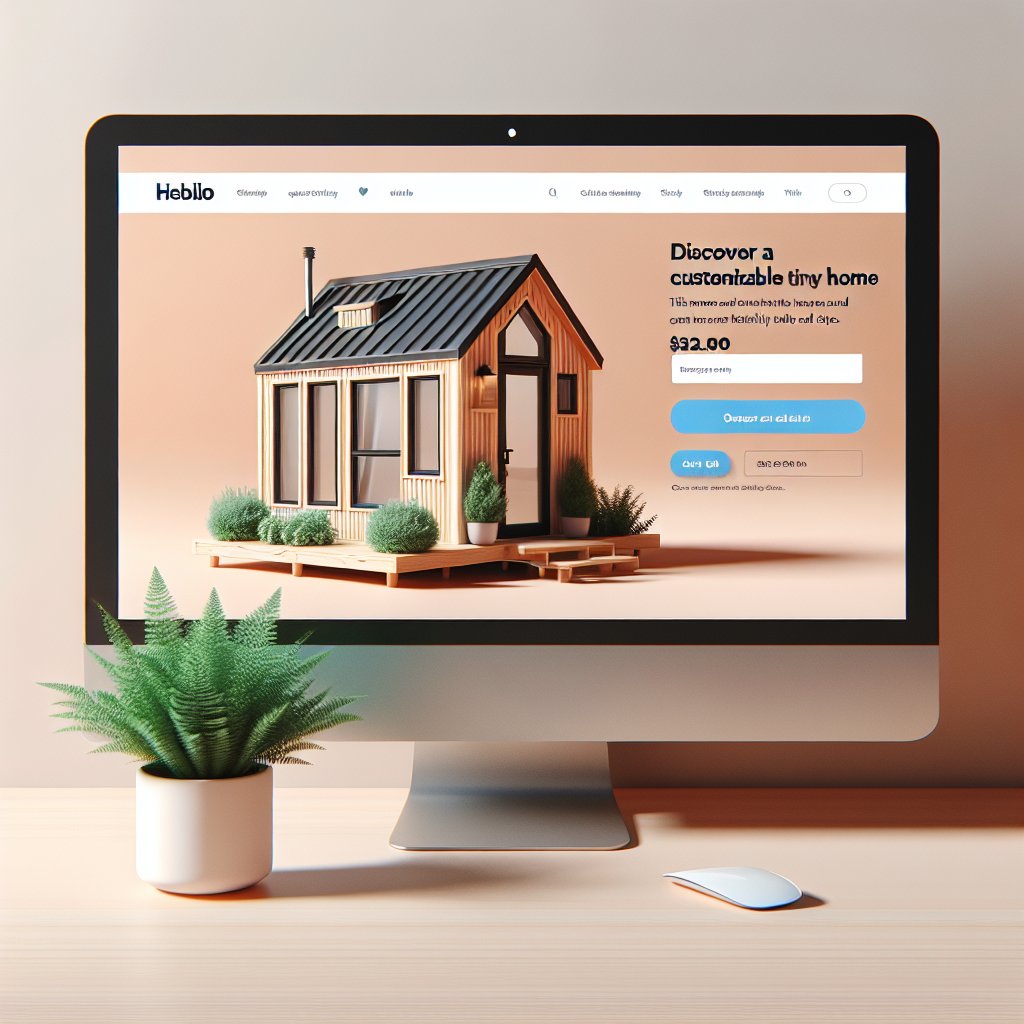 Discover a Customizable Tiny Home on Amazon