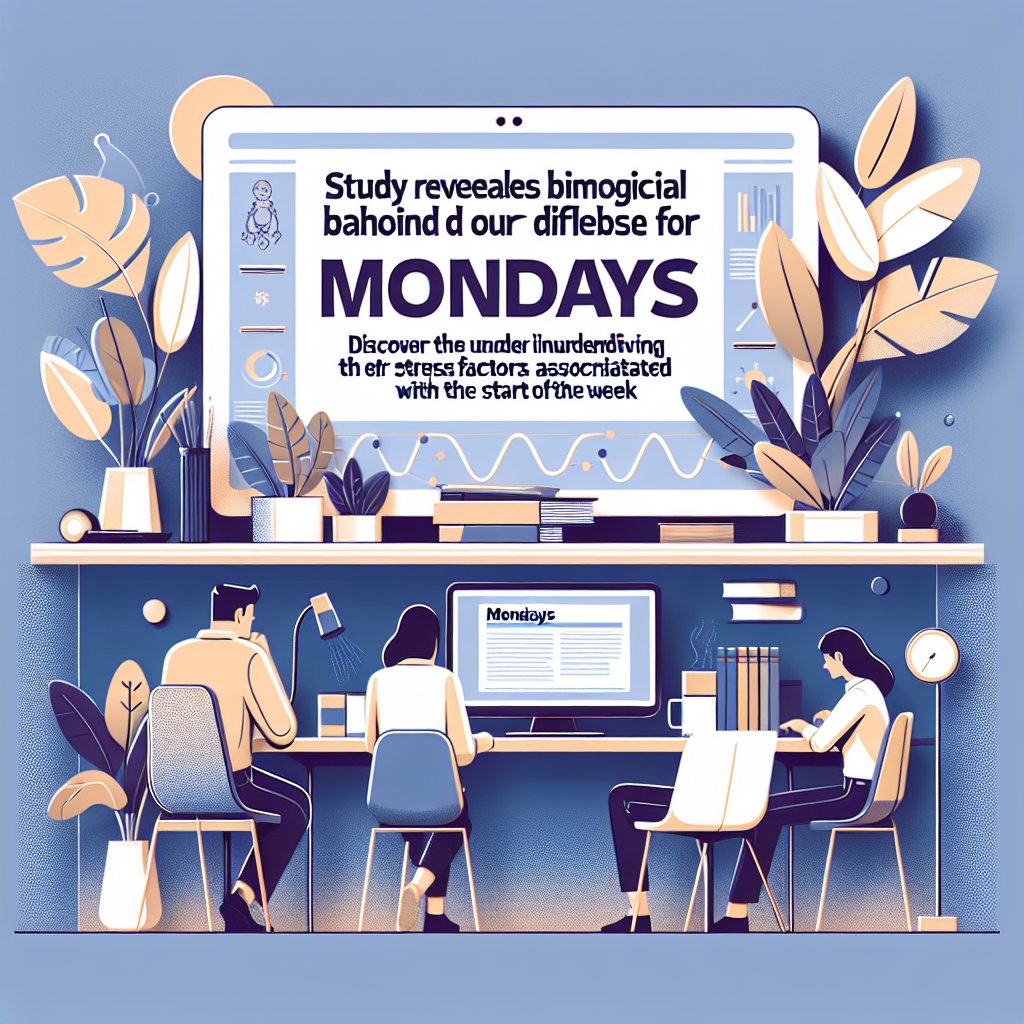 Study Reveals Biological Reasons Behind Our Dislike for Mondays