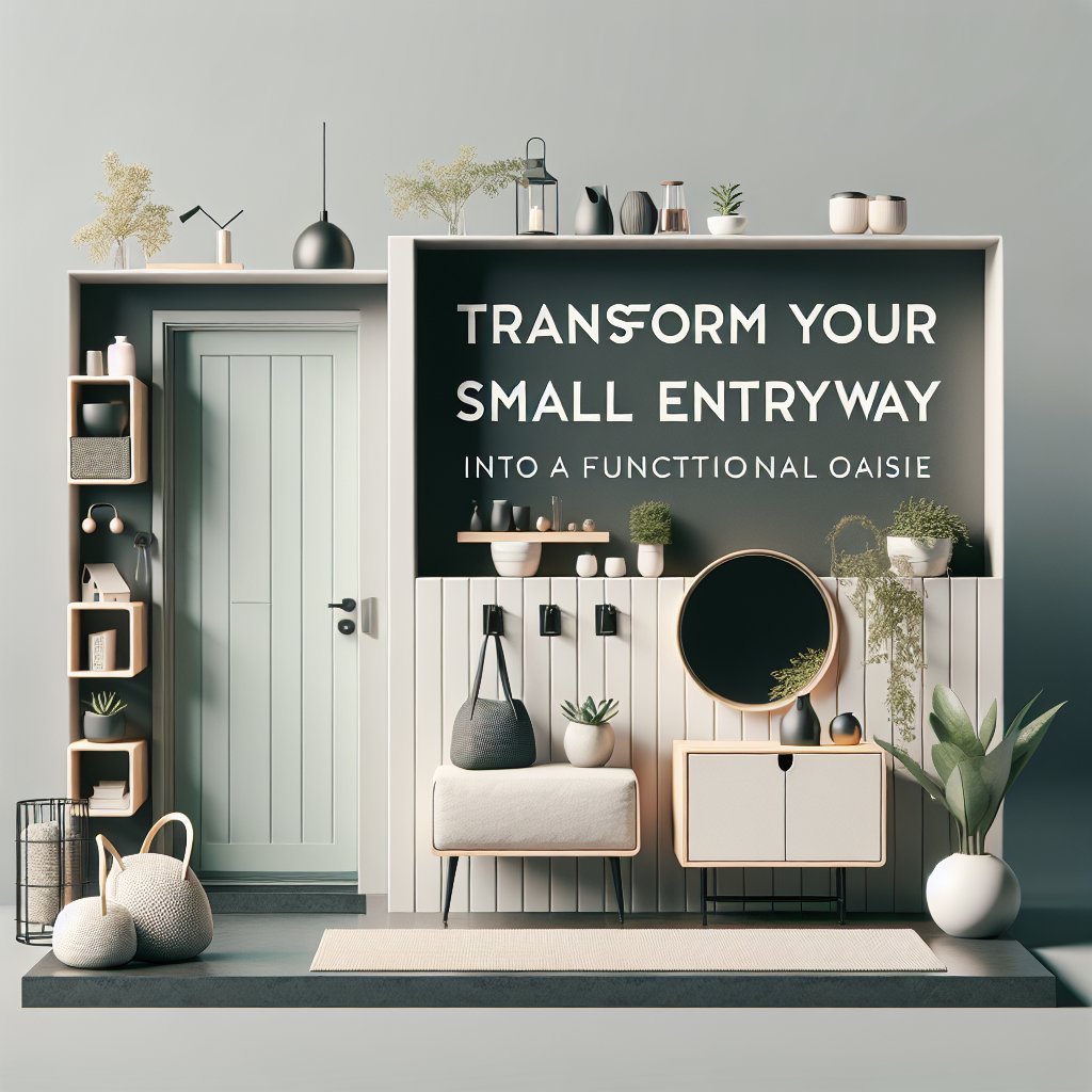 Transform Your Small Entryway Into a Functional Oasis