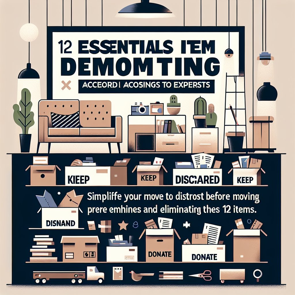 12 Essential Items to Discard Before Moving According to Experts