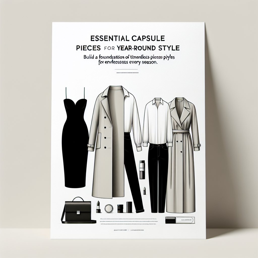Essential Capsule Wardrobe Pieces for Year-Round Style