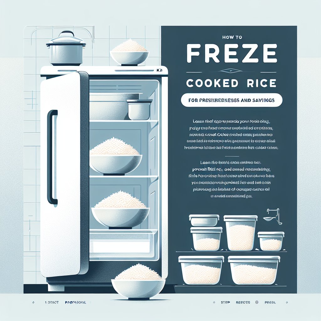 How to Freeze Cooked Rice for Freshness and Savings