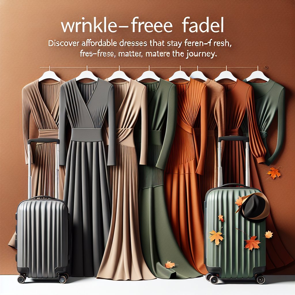 Wrinkle-Free Fall Dresses Perfect for Travel