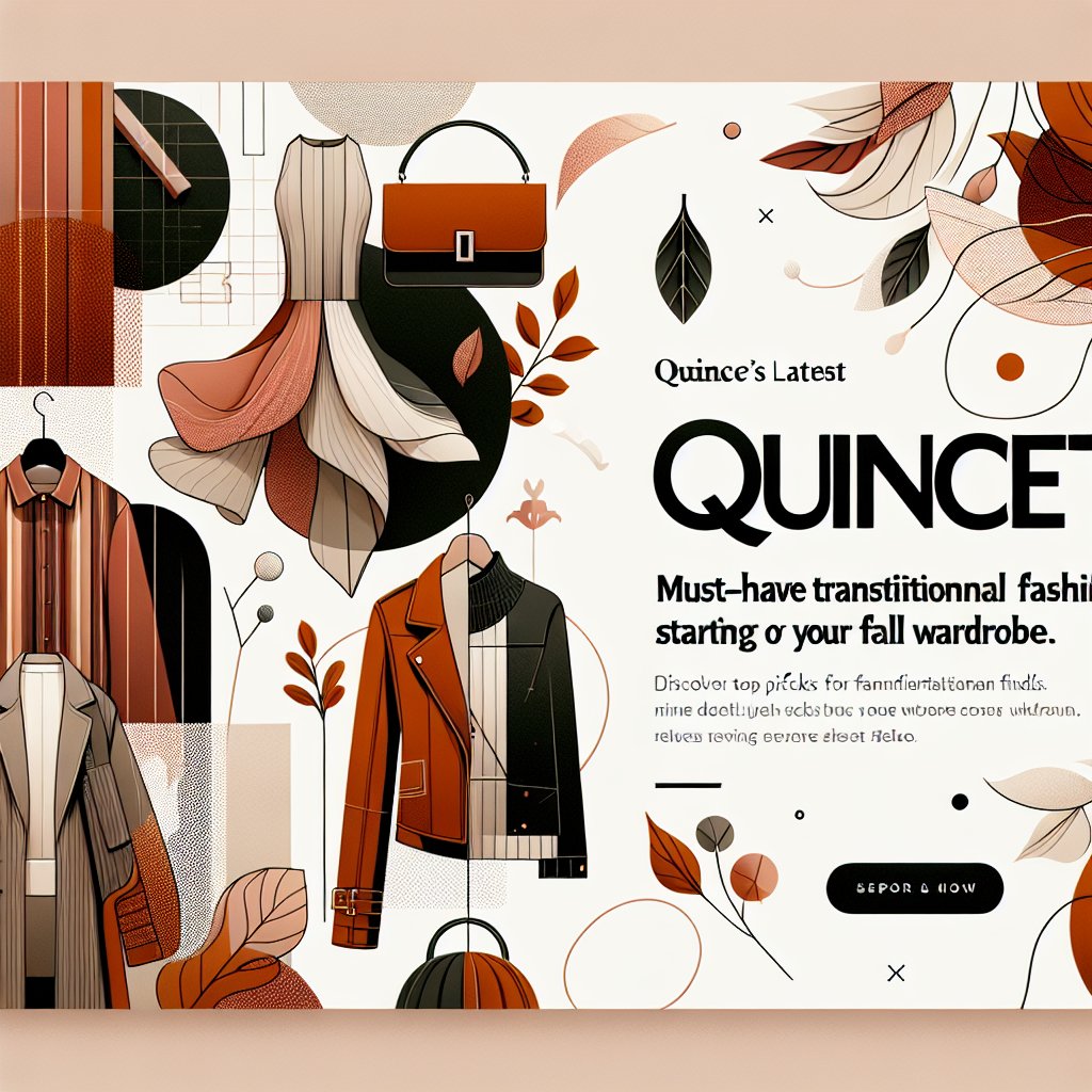 Quince’s Latest Collection: Must-Have Transitional Fashion Finds Starting at $15