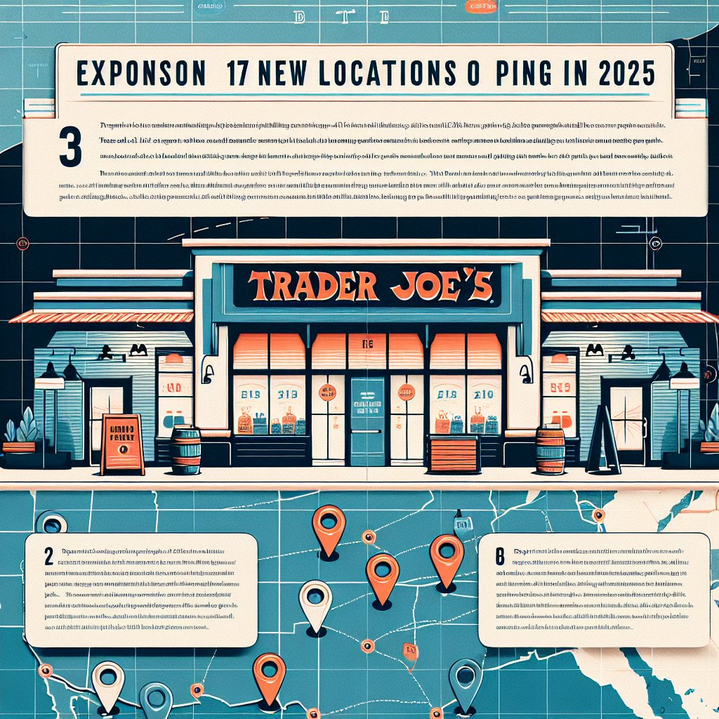 Trader Joe’s Announces Expansion with 17 New Locations for 2025