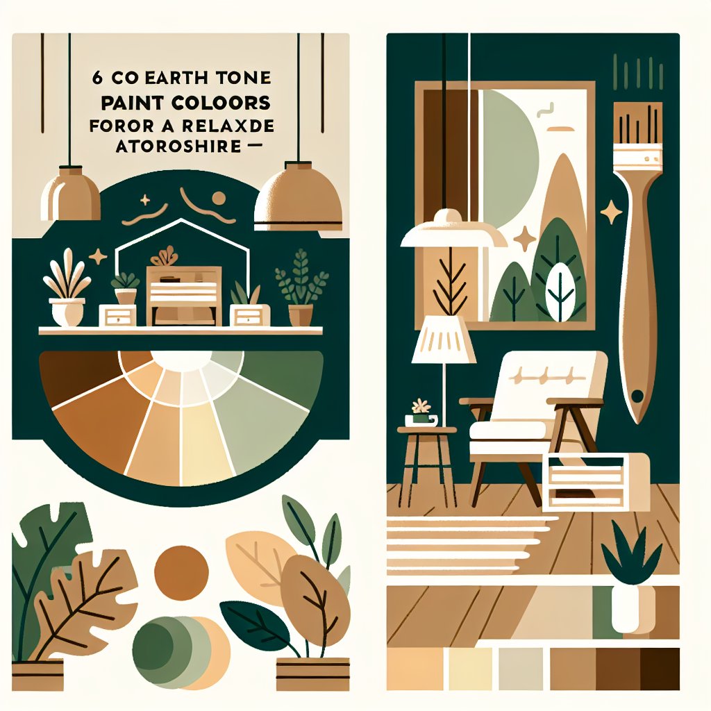 Six Cozy Earth Tone Paint Colors for a Relaxed Atmosphere