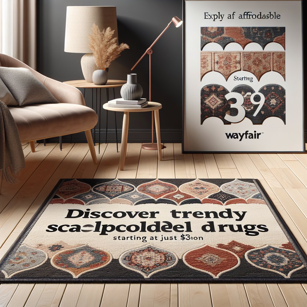 Discover Trendy Scalloped Rugs at Wayfair Starting at Just $16